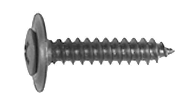 Phillips Oval Head Trim Screws with Countersunk Washer - 8 x 1-1/4